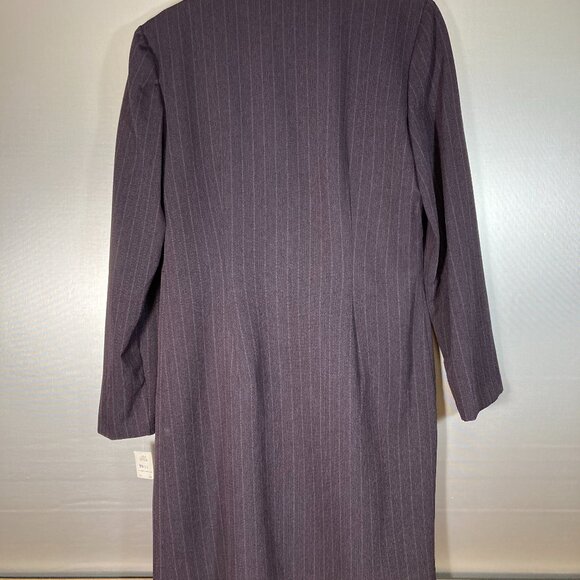 Suits Us Woman’s Two-Piece Purple Dress and Long Jacket, NWT - Picture 5 of 7